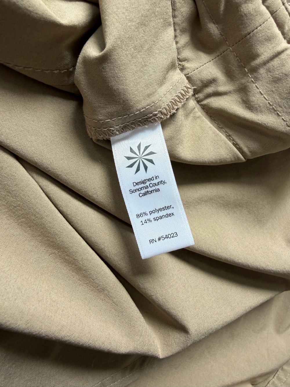 Athleta Khaki Sport Skirt/Skort - Picture 8 of 9